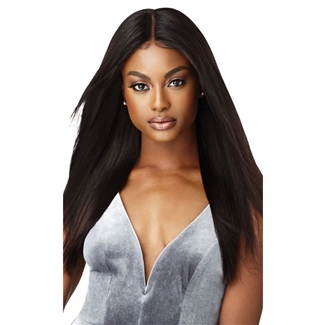 Glamourtress, wigs, weaves, braids, half wigs, full cap, hair, lace front, hair extension, nicki minaj style, Brazilian hair, remy hair, Lace Front Wigs, Outre MyTresses Black Label Premium 100% Unprocessed Human Hair Hand-Tied Lace Wig - NATURAL STRAIGHT