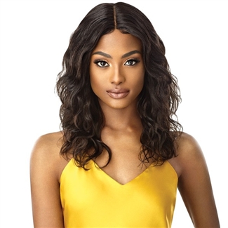 Glamourtress, wigs, weaves, braids, half wigs, full cap, hair, lace front, hair extension, nicki minaj style, Brazilian hair, crochet, hairdo, wig tape, remy hair, Lace Front Wigs, Outre Mytresses Gold Label 100% Unprocessed Human Hair NATURAL BODY 20" 22
