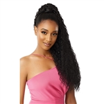 Glamourtress, wigs, weaves, braids, half wigs, full cap, hair, lace front, hair extension, nicki minaj style, Brazilian hair, crochet, hairdo, wig tape, remy hair, Lace Front Wigs, Remy Hair, Outre Premium Synthetic Pretty Quick Ponytail - CRIMP WAVE 30