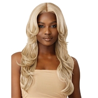 Glamourtress, wigs, weaves, braids, half wigs, full cap, hair, lace front, hair extension, nicki minaj style, Brazilian hair, crochet, hairdo, wig tape, remy hair, Lace Front Wigs, Outre Synthetic Hair Glueless HD Lace Front Wig - DEANNA