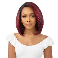 Glamourtress, wigs, weaves, braids, half wigs, full cap, hair, lace front, hair extension, nicki minaj style, Brazilian hair, crochet, hairdo, wig tape, remy hair, Lace Front Wigs, Outre Synthetic HD EveryWear Lace Front Wig - EVERY 11
