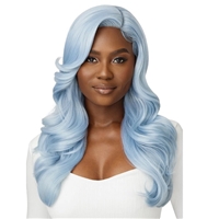 Glamourtress, wigs, weaves, braids, half wigs, full cap, hair, lace front, hair extension, nicki minaj style, Brazilian hair, crochet, hairdo, wig tape, remy hair, Lace Front Wigs, Outre Synthetic Hair Glueless HD Lace Front Wig - KYALA