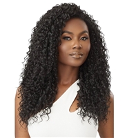 Glamourtress, wigs, weaves, braids, half wigs, full cap, hair, lace front, hair extension, nicki minaj style, Brazilian hair, crochet, hairdo, wig tape, remy hair, Lace Front Wigs, Remy Hair, Outre Synthetic Half Wig Quick Weave - NATASHA