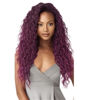 Glamourtress, wigs, weaves, braids, half wigs, full cap, hair, lace front, hair extension, nicki minaj style, Brazilian hair, crochet, hairdo, wig tape, remy hair, Lace Front Wigs, Remy Hair, Outre Synthetic Quick Weave Half Wig - BRIYANNA