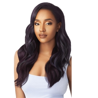 Glamourtress, wigs, weaves, braids, half wigs, full cap, hair, lace front, hair extension, nicki minaj style, Brazilian hair, crochet, hairdo, wig tape, remy hair, Lace Front Wigs, Remy Hair, Outre Synthetic Quick Weave Half Wig - NORTH