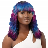 Glamourtress, wigs, weaves, braids, half wigs, full cap, hair, lace front, hair extension, nicki minaj style, Brazilian hair, crochet, hairdo, wig tape, remy hair, Lace Front Wigs, Remy Hair, Outre Wigpop Color Play Synthetic Hair Wig - SCORPIO