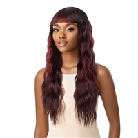 Glamourtress, wigs, weaves, braids, half wigs, full cap, hair, lace front, hair extension, nicki minaj style, Brazilian hair, crochet, hairdo, wig tape, remy hair, Lace Front Wigs, Remy Hair, Outre Wigpop Synthetic Hair Wig - KAYDEN - CLEARANCE