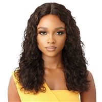 Glamourtress, wigs, weaves, braids, half wigs, full cap, hair, lace front, hair extension, nicki minaj style, Brazilian hair, remy hair, Lace Front Wigs, Outre The Daily Wig 100% Unprocessed Human Lace Part Wig - HH-DEEP CURL 20