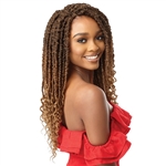 Glamourtress, wigs, weaves, braids, half wigs, full cap, hair, lace front, hair extension, nicki minaj style, Brazilian hair, crochet, hairdo, wig tape, remy hair, Outre Synthetic Braid X PRESSION TWISTED UP - 2X BONITA SUMMER SPLASH LOCS 18