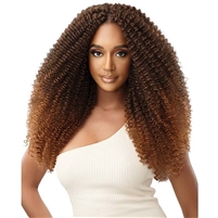Glamourtress, wigs, weaves, braids, half wigs, full cap, hair, lace front, hair extension, nicki minaj style, Brazilian hair, crochet, hairdo, wig tape, remy hair, Lace Front Wigs, Outre Synthetic Braid X PRESSION TWISTED UP - WATERWAVE FRO TWIST SUPER LO
