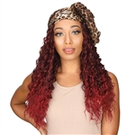 Glamourtress, wigs, weaves, braids, half wigs, full cap, hair, lace front, hair extension, nicki minaj style, Brazilian hair, crochet, hairdo, wig tape, remy hair, Lace Front Wigs, Zury Sis Synthetic Hair Scarf Wig - SF H TREZ