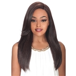 Glamourtress, wigs, weaves, braids, half wigs, full cap, hair, lace front, hair extension, nicki minaj style, Brazilian hair, crochet, hairdo, wig tape, remy hair, Lace Front Wigs, Zury PM Large Free Parting Human Blend Wig - Biz