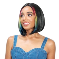 Glamourtress, wigs, weaves, braids, half wigs, full cap, hair, lace front, hair extension, nicki minaj style, Brazilian hair, hairdo, wig tape, remy hair, Lace Front Wigs, Zury Sis Synthetic HD Lace Front Wig - LF-BEN SHORT