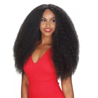 Glamourtress, wigs, weaves, braids, half wigs, full cap, hair, lace front, hair extension, nicki minaj style, Brazilian hair, crochet, hairdo, wig tape, remy hair, Lace Front Wigs, Zury Sis Naturali Star Synthetic Hair Lace Front Wig - NAT LACE H CHEX