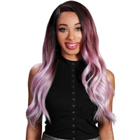 Glamourtress, wigs, weaves, braids, half wigs, full cap, hair, lace front, hair extension, nicki minaj style, Brazilian hair, crochet, hairdo, wig tape, remy hair, Lace Front Wigs, Zury Sis Synthetic 360 Lace Free Part Wig - 360 LACE H JALYN