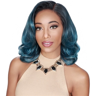 Glamourtress, wigs, weaves, braids, half wigs, full cap, hair, lace front, hair extension, nicki minaj style, Brazilian hair, crochet, hairdo, wig tape, remy hair, Lace Front Wigs, Zury Sis Royal Swiss Lace Synthetic Hair Lace Front Wig - LACE H MARA