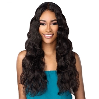 Glamourtress, wigs, weaves, braids, half wigs, full cap, hair, lace front, hair extension, nicki minaj style, Brazilian hair, crochet, hairdo, wig tape, remy hair, Lace Front Wigs, Sensationnel 100% Virgin Human Hair 10A Lace Front Wig - Body Wave 26"