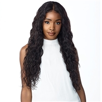 Glamourtress, wigs, weaves, braids, half wigs, full cap, hair, lace front, hair extension, nicki minaj style, Brazilian hair, crochet, hairdo, wig tape, remy hair, Lace Front Wigs, Sensationnel 100% Virgin Human Hair 10A 360 Lace Wig - LOOSE WAVE 28