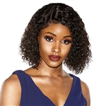 Glamourtress, wigs, weaves, braids, half wigs, full cap, hair, lace front, hair extension, nicki minaj style, Brazilian hair, crochet, hairdo, wig tape, remy hair, Sensationnel 100% Virgin Human Hair 12A Wet & Wavy HD Lace Wig - DEEP 12