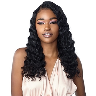 Glamourtress, wigs, weaves, braids, half wigs, full cap, hair, lace front, hair extension, nicki minaj style, Brazilian hair, crochet, hairdo, wig tape, remy hair, Lace Front Wigs, Sensationnel Unprocessed Virgin Human Hair 10A 360 Swiss Lace Wig DEEP WAV