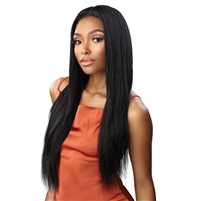 Glamourtress, wigs, weaves, braids, half wigs, full cap, hair, lace front, hair extension, nicki minaj style, Brazilian hair, crochet, hairdo, wig tape, remy hair, Sensationnel 100% Unprocessed 15A 13x4 HD Lace Front Wig - STRAIGHT 26