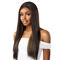 Glamourtress, wigs, weaves, braids, half wigs, full cap, hair, lace front, hair extension, nicki minaj style, Brazilian hair, crochet, hairdo, wig tape, remy hair, Lace Front Wigs, Remy Hair, Sensationnel Barelace Synthetic Hair 13x6 Glueless Lace Wig - 1