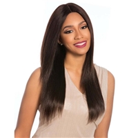 Glamourtress, wigs, weaves, braids, half wigs, full cap, hair, lace front, hair extension, nicki minaj style, Brazilian hair, crochet, hairdo, wig tape, remy hair, Sensationnel 100% Brazillian Swiss 4x4 Bare & Natural Lace Front - NATURAL YAKI