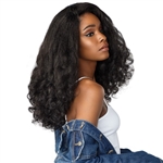 Glamourtress, wigs, weaves, braids, half wigs, full cap, hair, lace front, hair extension, nicki minaj style, Brazilian hair, crochet, wig tape, remy hair, Lace Front Wigs, Sensationnel Instant Weave Curls Kinks & Co Wig - HEART BREAKER