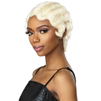 Glamourtress, wigs, weaves, braids, half wigs, full cap, hair, lace front, hair extension, nicki minaj style, Brazilian hair, crochet, hairdo, wig tape, remy hair, Lace Front Wigs, Remy Hair, Sensationnel 100% Human Hair Empire Celebrity Wig - JADA