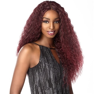 Glamourtress, wigs, weaves, braids, half wigs, full cap, hair, lace front, hair extension, nicki minaj style, Brazilian hair, crochet, hairdo, wig tape, remy hair, Lace Front Wigs, Sensationnel Synthetic Hair Empress Natural Deep Part Lace Front Wig - TAM