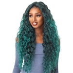Glamourtress, wigs, weaves, braids, half wigs, full cap, hair, lace front, hair extension, nicki minaj style, Brazilian hair, crochet, hairdo, wig tape, remy hair, Lace Front Wigs, Sensationnel Empress Synthetic Natural Center Lace Front Wig - ANYA