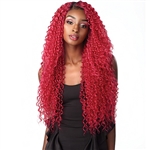 Glamourtress, wigs, weaves, braids, half wigs, full cap, hair, lace front, hair extension, nicki minaj style, Brazilian hair, crochet, hairdo, wig tape, remy hair, Sensationnel Synthetic Hair Empress Natural Center Part Lace Front Wig - DARCIE