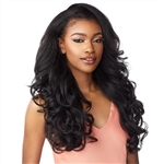 Glamourtress, wigs, weaves, braids, half wigs, full cap, hair, lace front, hair extension, nicki minaj style, Brazilian hair, crochet, hairdo, wig tape, remy hair, Sensationnel Synthetic Half Wig Instant Weave Drawstring Cap - IWD 3