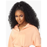 Glamourtress, wigs, weaves, braids, half wigs, full cap, hair, lace front, hair extension, nicki minaj style, Brazilian hair, crochet, hairdo, wig tape, remy hair, Sensationnel Instant Up & Down (Half Wig + Ponytail) - UD 3