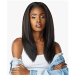 Glamourtress, wigs, weaves, braids, half wigs, full cap, hair, lace front, hair extension, nicki minaj style, Brazilian hair, crochet, wig tape, remy hair, Lace Front Wigs, Sensationnel Instant Weave Curls Kinks & Co Half Wig - ALPHA WOMAN