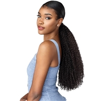 Glamourtress, wigs, weaves, braids, half wigs, full cap, hair, lace front, hair extension, nicki minaj style, Brazilian hair, crochet, hairdo, wig tape, remy hair, Lace Front Wigs, Remy Hair, Sensationnel Curls Kinks & C Synthetic Ponytail GAME CHANGER XL