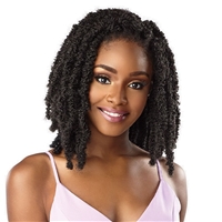 Glamourtress, wigs, weaves, braids, half wigs, full cap, hair, lace front, hair extension, nicki minaj style, Brazilian hair, crochet, hairdo, wig tape, remy hair, Sensationnel Lulutress Synthetic Braid - 3X BUTTERFLY LOCS BOB 8", 10", 12"