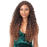 Glamourtress, wigs, weaves, braids, half wigs, full cap, hair, lace front, hair extension, nicki minaj style, Brazilian hair, crochet, hairdo, wig tape, remy hair, Lace Front Wigs, Remy Hair, Freetress Synthetic Braid - 3X MAZO CURL 18