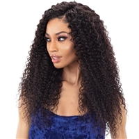 Glamourtress, wigs, weaves, braids, half wigs, full cap, hair, lace front, hair extension, nicki minaj style, Brazilian hair, crochet, hairdo, wig tape, remy hair, Lace Front Wigs, Shake N Go IBIZA 100% Virgin Human Hair Weave - SPANISH CURL 10"-14"