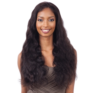 Glamourtress, wigs, weaves, braids, half wigs, full cap, hair, lace front, hair extension, nicki minaj style, Brazilian hair, crochet, hairdo, wig tape, remy hair, Lace Front Wigs, Naked Brazilian Natural Hair Frontal Lace - Natural 101 Body Wave 26"