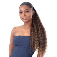 Glamourtress, wigs, weaves, braids, half wigs, full cap, hair, lace front, hair extension, nicki minaj style, Brazilian hair, crochet, hairdo, wig tape, remy hair, Lace Front Wigs, Freetress Equal Synthetic Drawstring Ponytail - ESSENCE GIRL