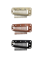 Hair Extension Clips - Large / 12 Pack
