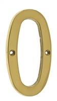 23020 4" Cast Solid Brass Number: #0