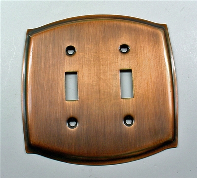 Round Double Switch Plate