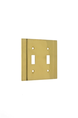 Heavy Cast Double Switch Plate