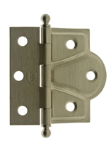 80001 2-1/2" x 2-3/4" Cabinet & Door Half Surface Offset Hinge (PAIR)