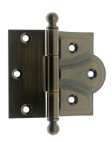 80002 3" x 3-3/4" Cabinet & Door Half Surface Offset Hinge (PAIR)