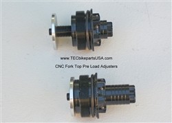 TEC CNC Fork Top Pre Load Adjusters