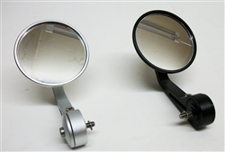 TEC Clamp-On CNC Round Bar End Mirrors for XC and XE