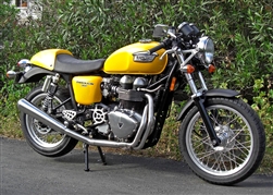 Triumph Stainless Steel 2>1 CAFE Exhausts T100 SE Bonneville Thruxton